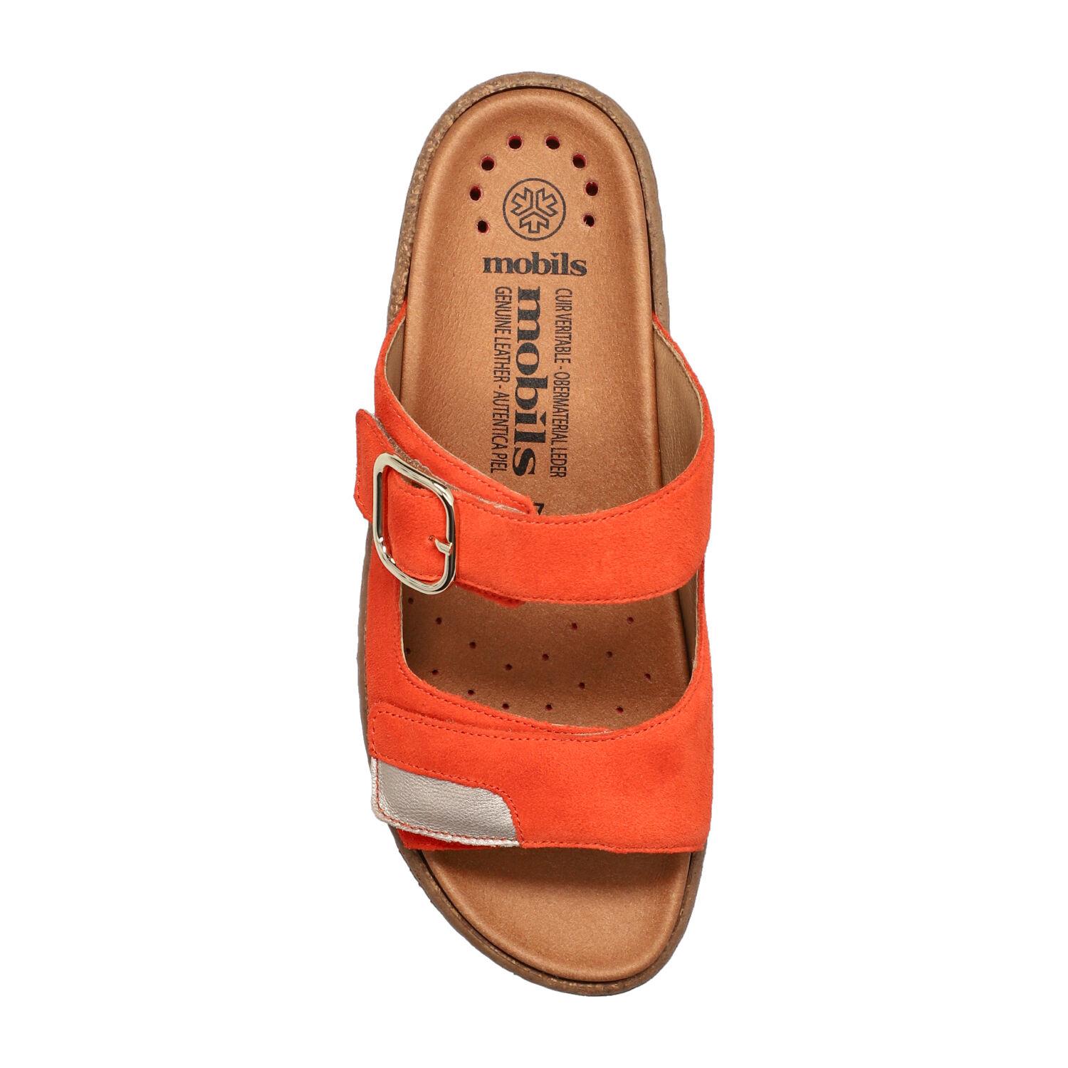 mules femme modèle Randya Orange - Mephisto